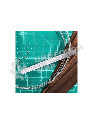 Линейка стальная Deli DL8030Y 300мм нержавеющая сталь