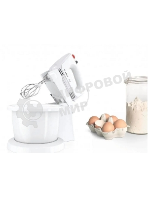 Миксер ручной Bosch MFQ2600W 375Вт, белый