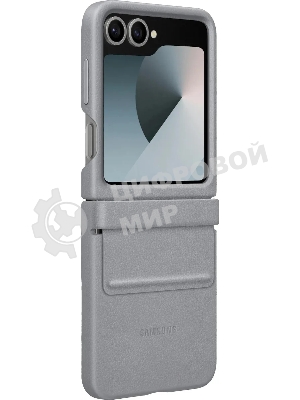 Чехол (клип-кейс) Samsung для Samsung Galaxy Z Flip6 Kindsuit Case Flip 6 (F741) серый (EF-VF741PJEGRU)