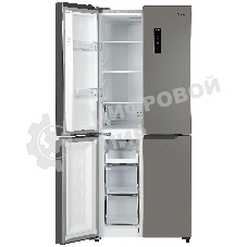 Холодильник Бирюса CD 405 I нержавеющая сталь двухкамерный 289/130л морозилка снизу Side by Side