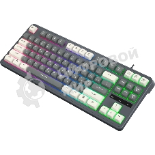 Клавиатура Oklick 711G проводная, USB Type-A, серый