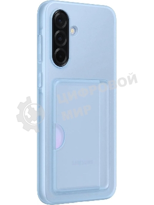 Чехол (клип-кейс) для Samsung Galaxy A36 Card Slot Case A36 голубой (EF-OA366TLEGRU)