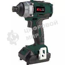 Профессиональный винтоверт ударный бесщеточный аккумуляторный KLPRO KLDV18B-20 (18 В/2,0 А·ч)