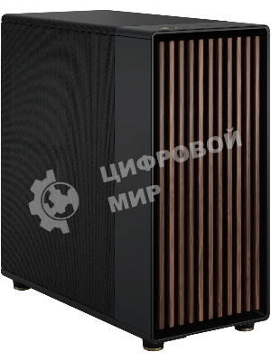 Компьютерный корпус без блока питания Case Fractal Design North XL, Full-Tower, 3x140мм, 2xUSB-A 3.0 + 1xUSB 3.2 Type-C E-ATX, ATX, mATX, mITX Wood panel Charcoal черный
