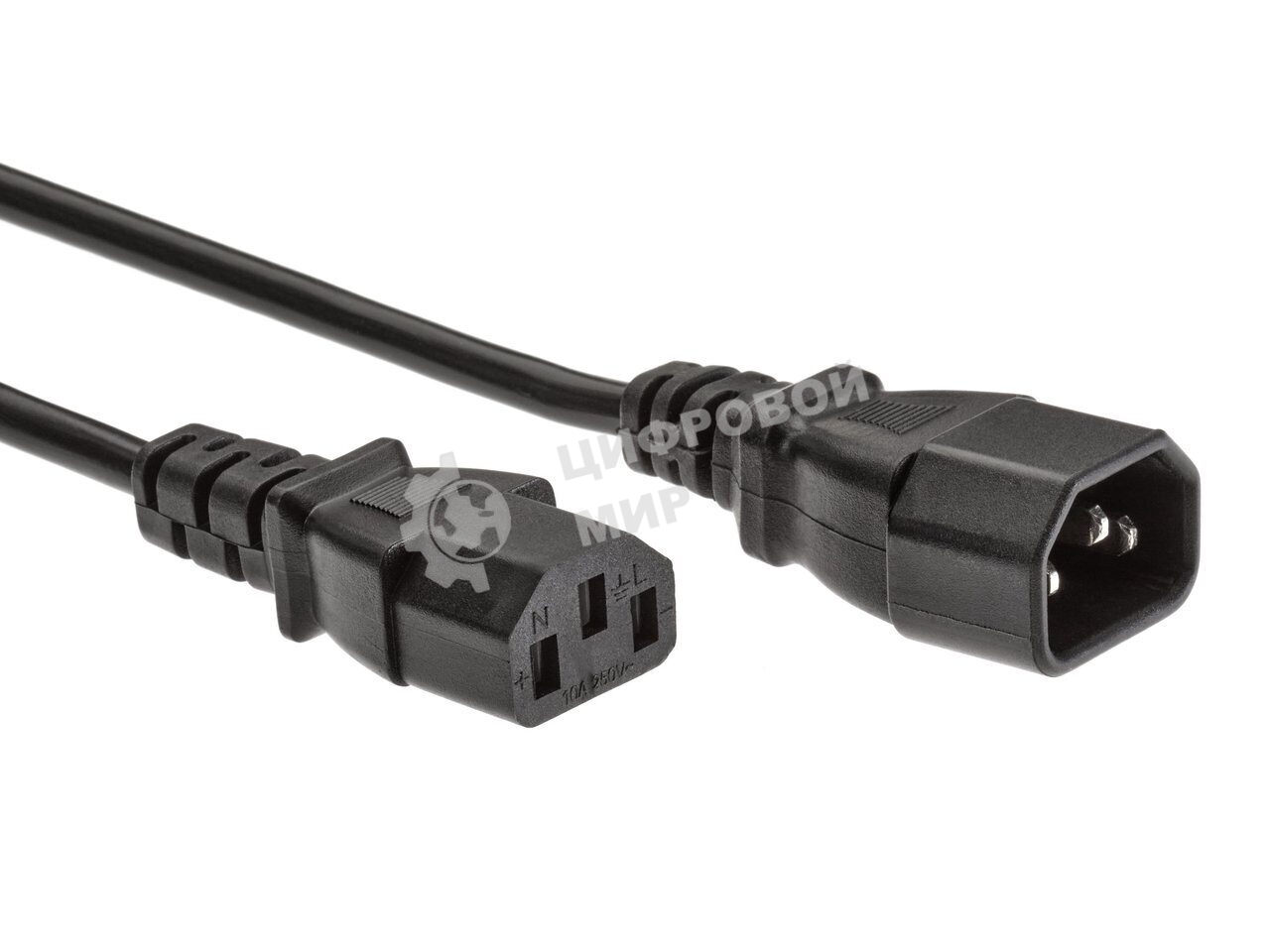 Кабель монитор - компьютер (UPS to устройство) 220V 5м VCOM/TELECOM