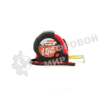 Рулетка Matrix Status magnet fixation, 7,5 м х 25 мм, обрезиненный корпус, зацеп с магнитом