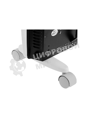 Конвектор электрический гибридный Denzel HybridX-2000 белый, 2000 Вт, 30 м2, термостат, дисплей