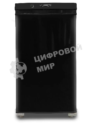 Холодильник Саратов-452 (КШ-122/15) черный однокамерный 99/15л морозилка сверху
