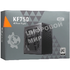 Блоки питания PCCooler KF750, 750W, APFC, 80+, 12cm Fan (P3-F750-W1H)