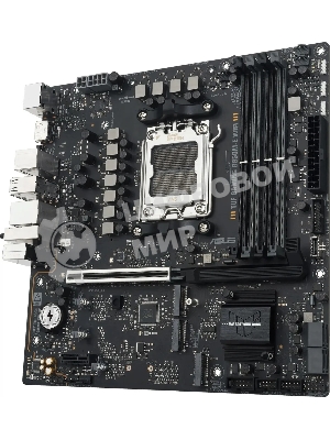 Материнская плата ASUS TUF GAMING B850M-E WIFI, AM5, AMD B850, 4xDDR5, 4xSATA, 3xM.2, 1xPCIe 5.0 x16, 1xPCIe 3.0 x1, 1xHDMI, 2xDP, 1x2.5Gb LAN, Wi-Fi 6E, Bluetooth 5.3, 1xUSB-C 10Gbps, 1xUSB-A 10Gbps, 2xUSB-A 5Gbps, 4xUSB-A 2.0, 3x3.5 мм, 7.1, mATX