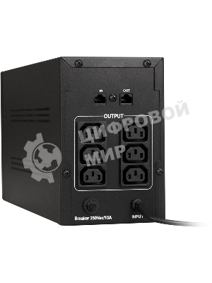 Источник бесперебойного питания ExeGate EP285481RUS SpecialPro UNB-1000.LED.AVR.C13.RJ 1000VA/650W, LED, AVR, 6*IEС-C13, RJ45/11, черный