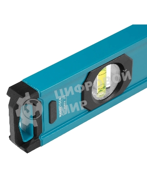 Уровень Gross 33654 алюминиевый, магнит., фрезерованный, 3 глазка, 0,5 мм/м, 1200 мм