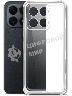 Чехол (клип-кейс) BoraSCO для Honor X6a 72472 прозрачный