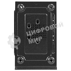 Компьютерный корпус Minitower ExeGate BAA-403-UNS400 (mATX, БП UNS400 с вент. 12см, 2*USB, HD Audio, черный)