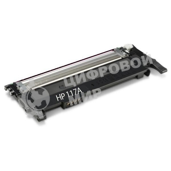 Картридж лазерный G&G, аналог HP W2071A/117A синий 0.7k с чипом