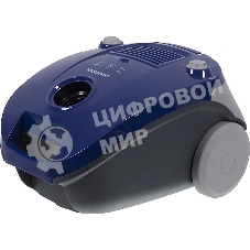 Пылесос Samsung VCC4140V3A синий, 320/1600 Вт, уборка сухая, пылесборник мешок 3 л