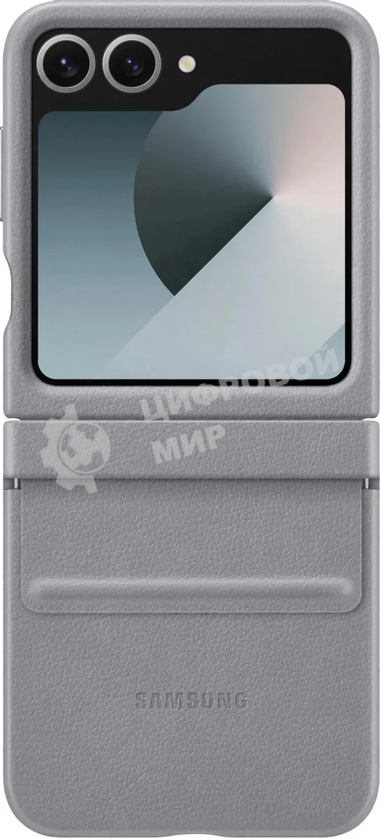 Чехол (клип-кейс) Samsung для Samsung Galaxy Z Flip6 Kindsuit Case Flip 6 (F741) серый (EF-VF741PJEGRU)
