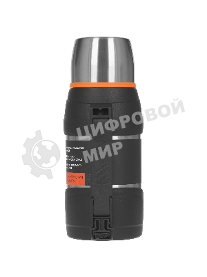 Термос Lara LR04-60 1,3 л, нержавеющая сталь, пищевой нейлон, пластмасса, силикон