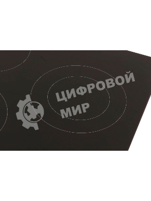 Варочная электрическая панель Maunfeld EVCE.453.D-BK, конфорок: 3 шт., стеклокерамика, независимая, черный