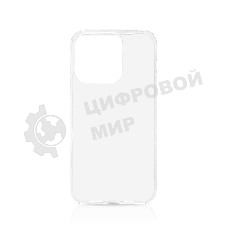 Чехол (клип-кейс) DF iCase-28, для Apple iPhone 14 Pro, прозрачный
