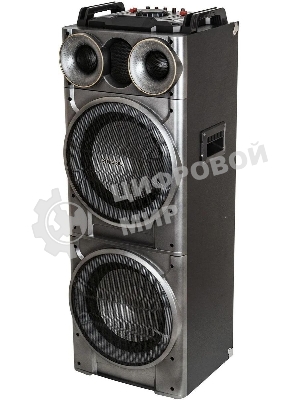 Минисистема SUPRA SMB-2150 черный 1200Вт FM USB BT SD (в комплекте: активн.+пассив.колонки)