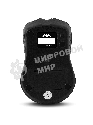 Мышь беспроводная SVEN RX-400W черный, 1400 dpi, радиоканал, USB, кнопки - 4