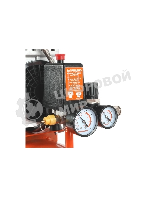 Компрессор Patriot WO 24-160 525306375 Безмасляный; Мощн. 1,1 кВт; Напр. 230В Об. двиг.: 2850 об/мин; Производительность: 160 л/мин; Объем ресивера: 24 л; Давление: 8 бар