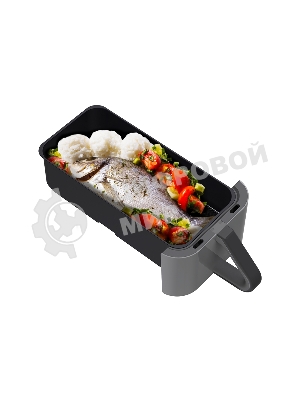 Аэрогриль GARLYN AG-1500 серый, 1500 Вт, 5.5 л, сенсор, 17 программ