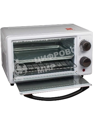 Мини-печь Великие Реки Воронеж-5, 900 Вт, 9 литров, таймер на 60 минут, функции духовки, гриля, тостера, быстрый нагрев, компактный размер
