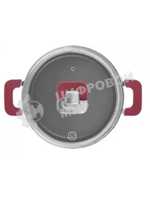 Набор 8 предметов Rondell RDS-1662, Кастрюли с/кр 20 см (3,0 л), 24 см (5,6 л), ковш с/кр 16 см (1,4 л), сотейник б/кр 2