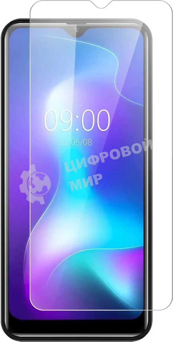 Защитное стекло для экрана BoraSCO Hybrid Glass для BQ Magic E гибридная