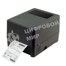 Принтер этикеток Bsmart BS460T термотрансферный, 300 dpi, 152 мм/сек, USB, RS-232, Ethernet, черный