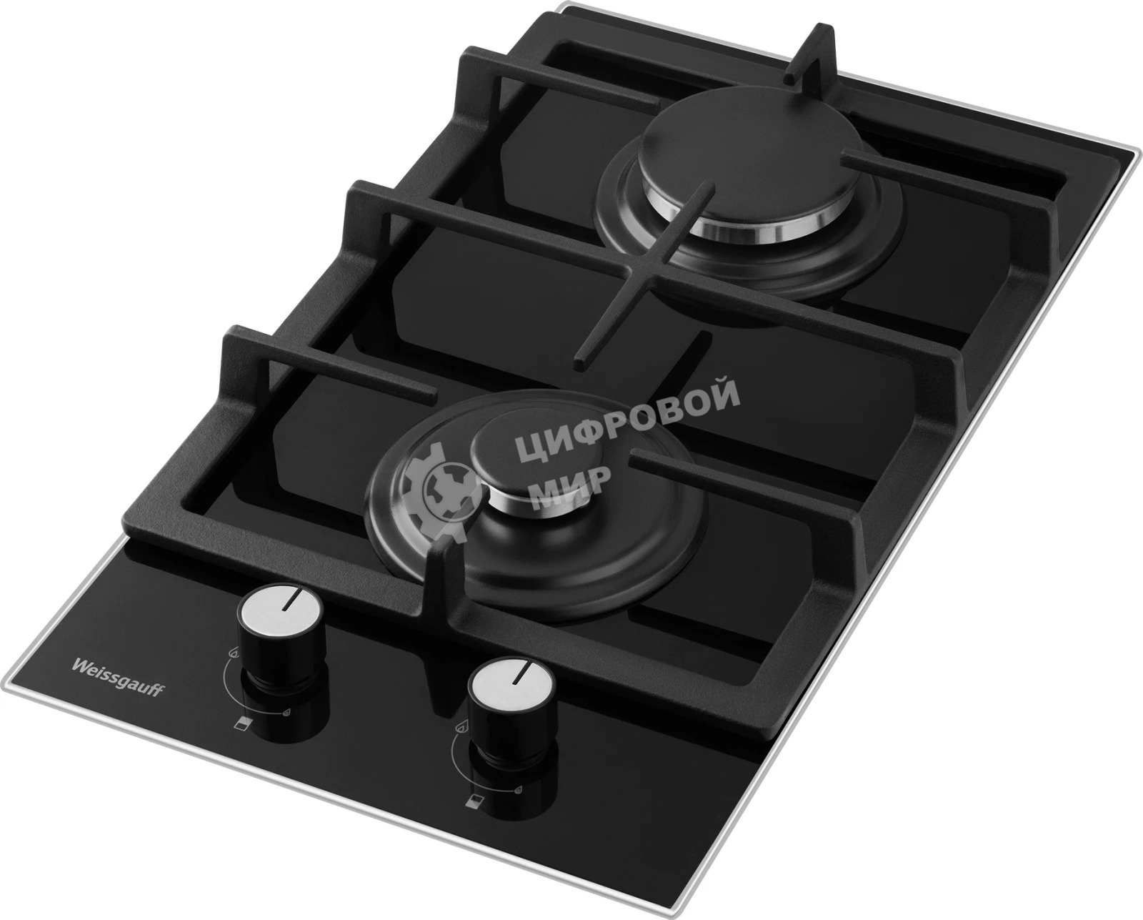 Газовая варочная панель Weissgauff HGG 320 BGL черный