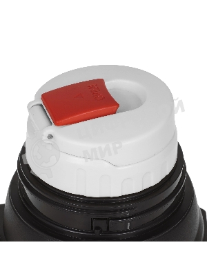 Термос Lara LR04-60 1,3 л, нержавеющая сталь, пищевой нейлон, пластмасса, силикон