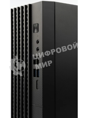 Корпус mATX Eurocase A001 черный, ABS пластик, 2*USB2.0, 2*USB3.0, HD AUDIO