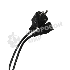 Кабель компьютер - розетка 220V (EURO) 1.8м, 3G 0,75мм медь, Telecom