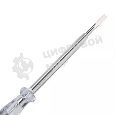 Индикаторная отвертка-тестер напряжения светодиодная Deli DL8002 100-500 В, длина 190мм