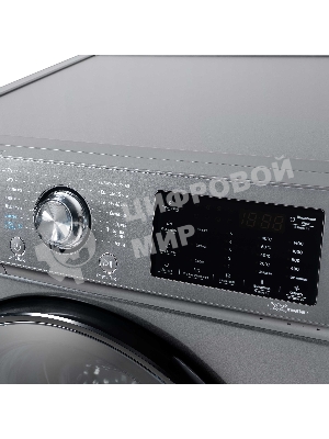 Стиральная машина Бирюса WM-SL1014/15 M металлический, загрузка фронтальная 10 кг, 1400 об/мин, класс А+++