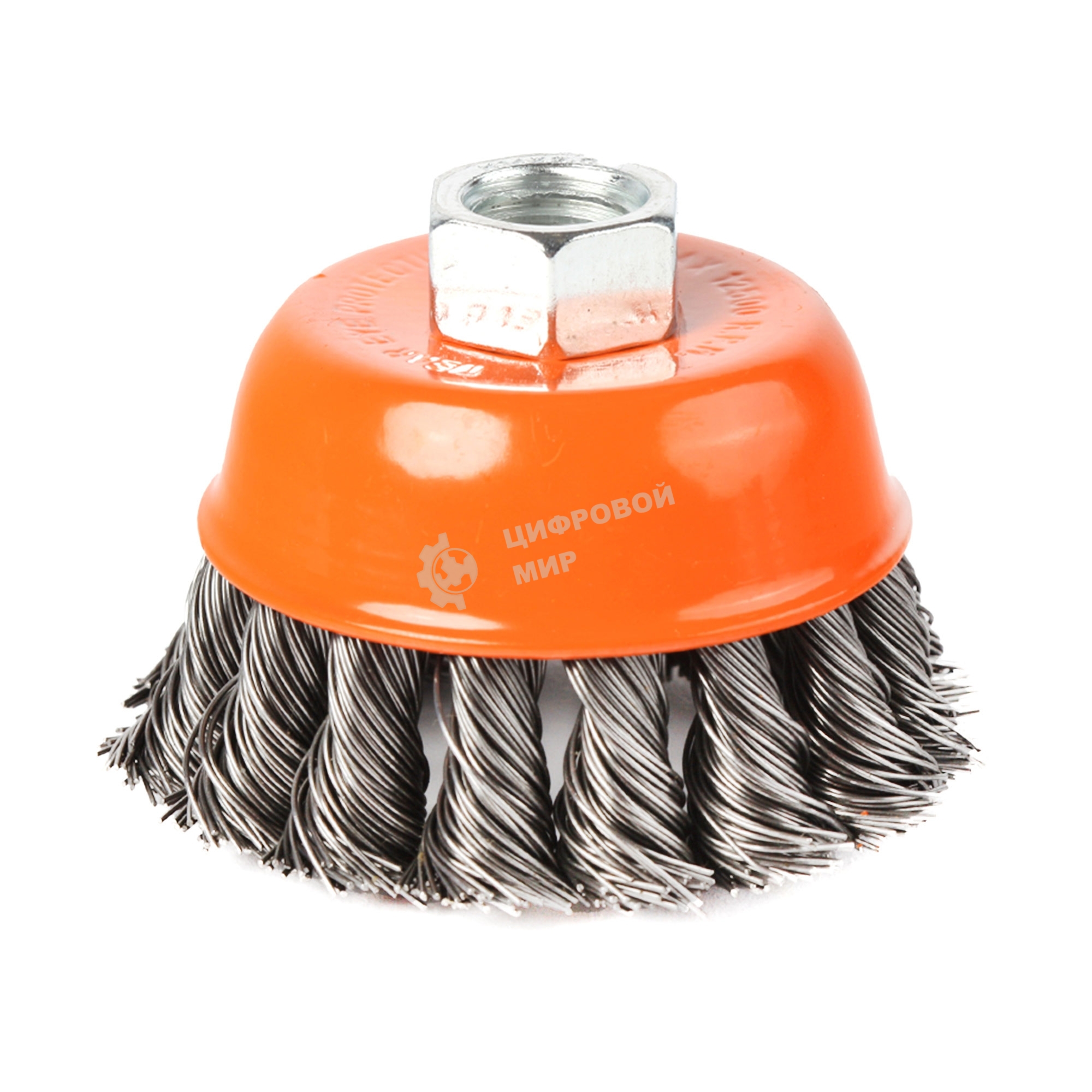 Щетка EDGE by PATRIOT чашеобразная 75ммХМ14 витая проволока
