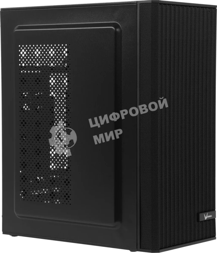 Компьютерный корпус AeroCool/Formula Air Mesh G1 черный без БП mATX 1x80мм 2xUSB 2.0 1xUSB3.1 audio bott PSU