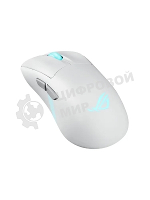 Мышь беспроводная ASUS ROG KERIS II ORIGIN, 54g, Wired, 2.4GHz RF, Bluetooth 5.1, 42K DPI sensor, 5 Prograммable Buttons, White