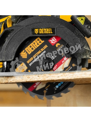 Пильный диск по дереву Denzel ф165 х 20 мм, 24 зубьев, тонкий