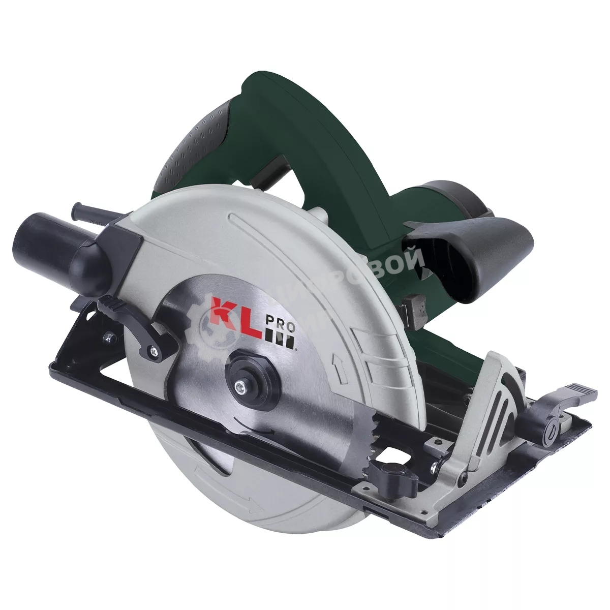 Профессиональная пила циркулярная KLPRO KLDAT18501 1350 w 190мм (сеть, 1350Вт, 5000об/мин, 190мм, 20мм)