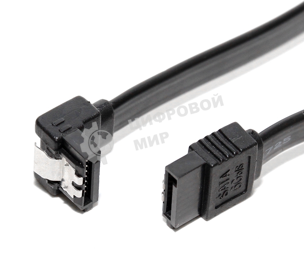 Кабель 5bites SATA3-7PL50A Serial ATA V3.0, 6Гбит, с, защелка, 0.50м