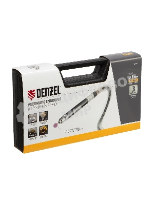 Прямошлифовальная машина (гравер) пневматический Denzel PE54000, 54000 об/мин, 3 мм, 57 л/мин