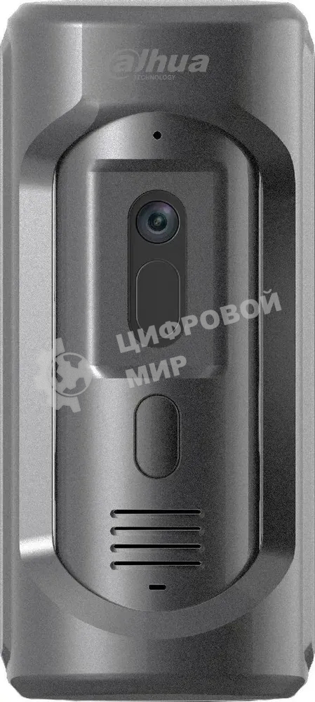 Видеопанель Dahua DHI-VTO2101E-P-S1 цветной сигнал CMOS цвет панели: серый