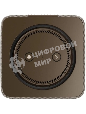 Умная колонка Яндекс Станция Макс, 65Вт, с экраном, 1 динамик, часы, Алиса, Wi-Fi, Bluetooth 5.0, Zigbee, бежевый