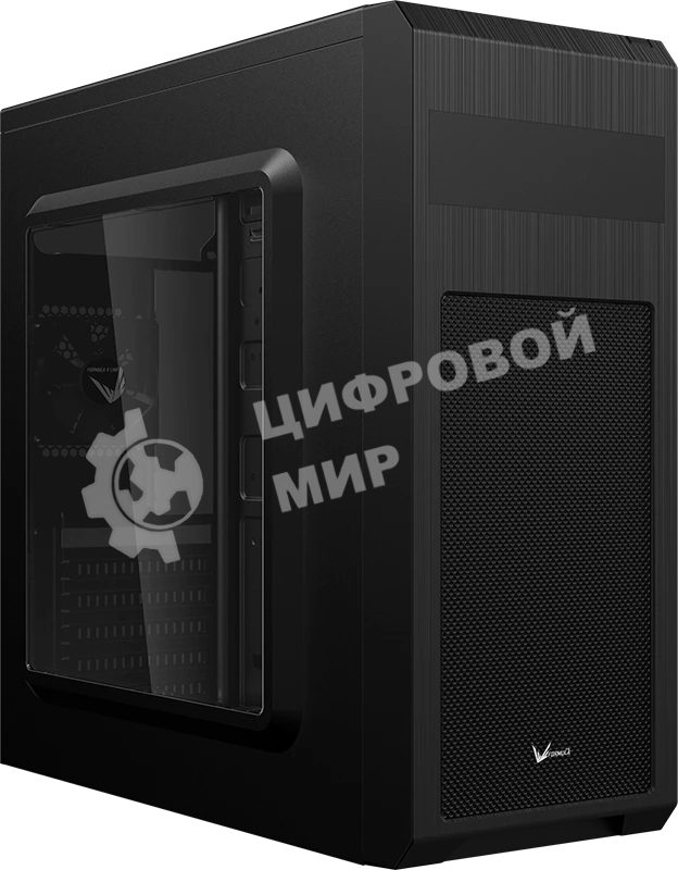Компьютерный корпус Aerocool/Formula System Integration Series SI-5101, ATX, без БП, 195x410x385 мм (ШхВхГ), 1х USB3.0 + 2х USB2.0, сталь 0,5 мм