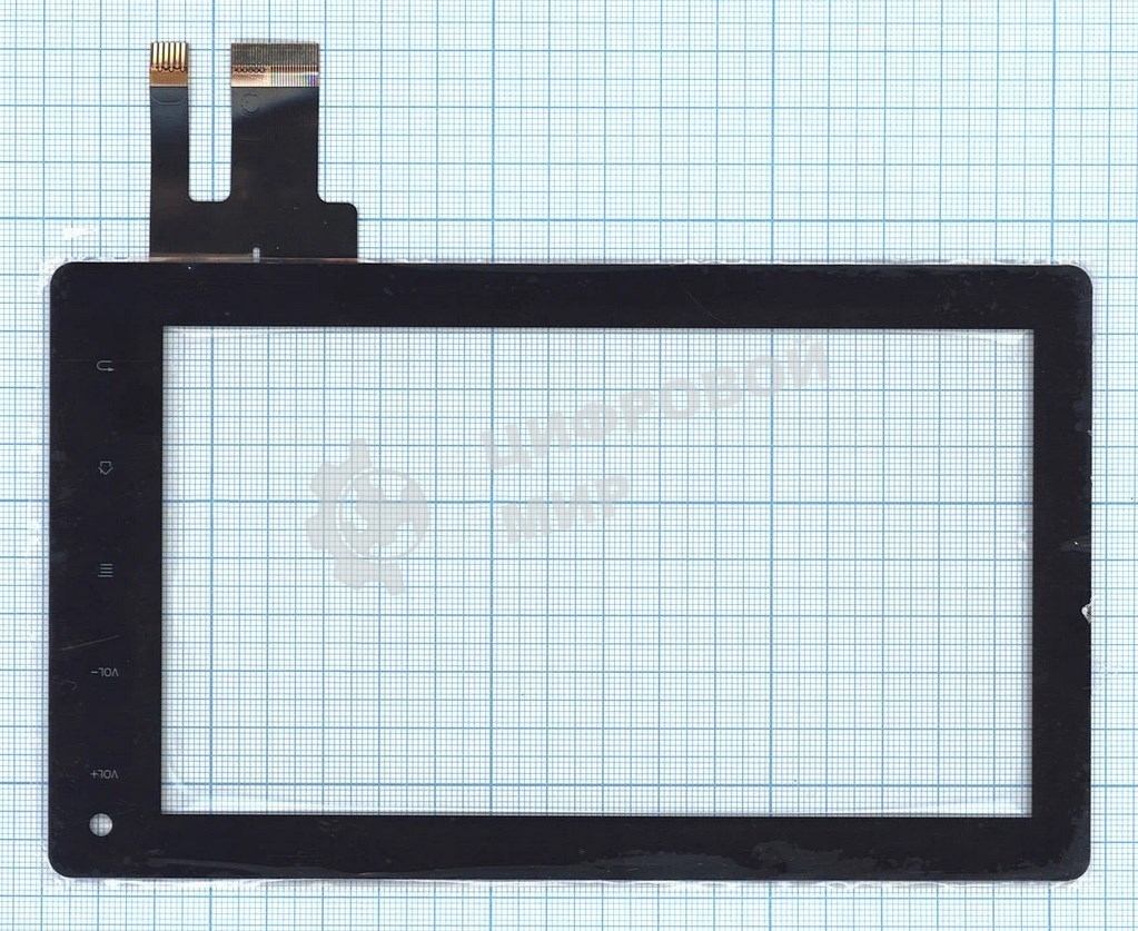 Сенсорное стекло (тачскрин) Ainol Novo 7 Advanced, черное