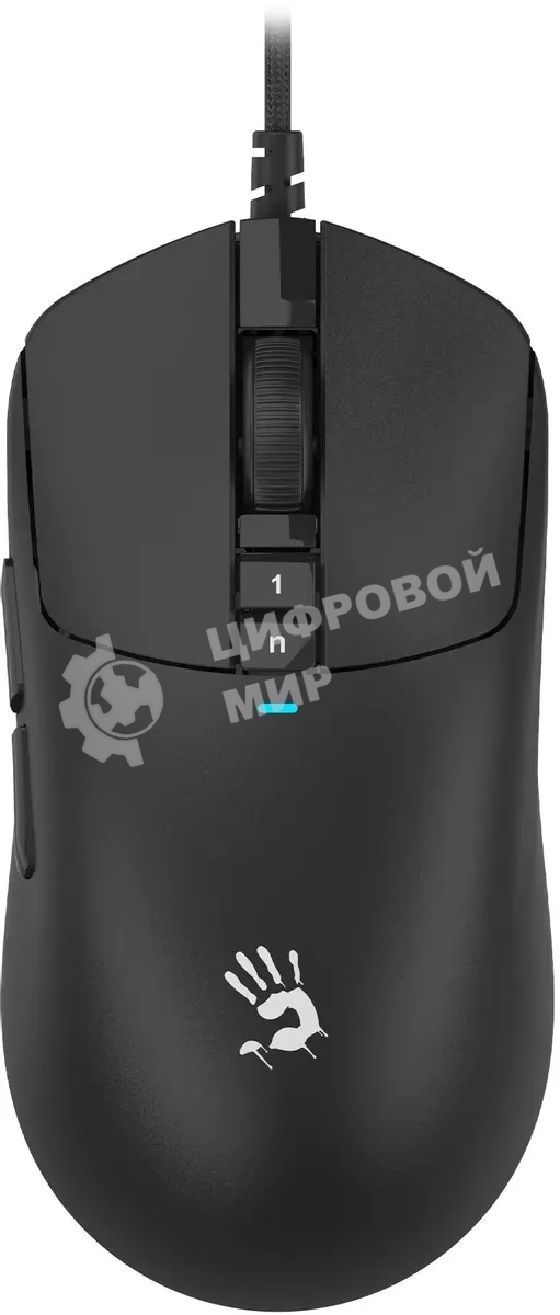 Мышь проводная A4Tech Bloody W72 Ultra черный, 20000 dpi, USB, кнопки - 7